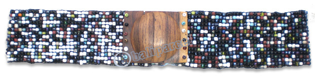 Belt, Handmade From Glassbeads