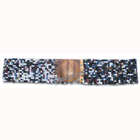Belt, Handmade From Glassbeads