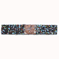 Belt, Handmade From Glassbeads