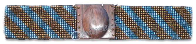 Belt, Handmade From Glassbeads
