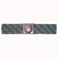 Belt, Handmade From Glassbeads