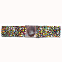Belt, Handmade From Glassbeads
