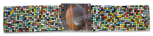 Belt, Handmade From Glassbeads