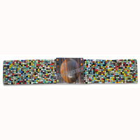 Belt, Handmade From Glassbeads