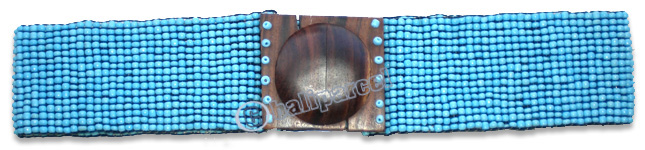 Belt, Handmade From Glassbeads