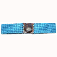 Belt, Handmade From Glassbeads