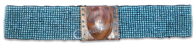 Belt, Handmade From Glassbeads