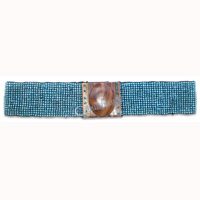 Belt, Handmade From Glassbeads