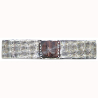 Belt, Handmade From Glassbeads