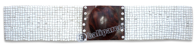 Belt, Handmade From Glassbeads