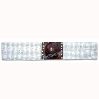 Belt, Handmade From Glassbeads
