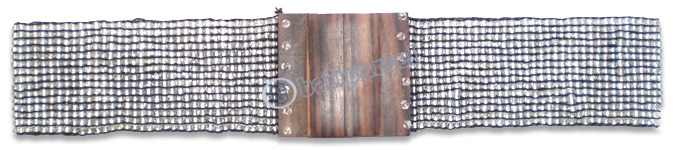 Belt, Handmade From Glassbeads