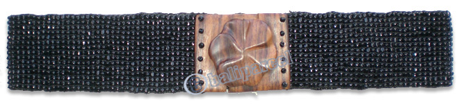 Belt, Handmade From Glassbeads
