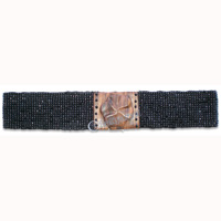 Belt, Handmade From Glassbeads