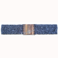 Belt, Handmade From Glassbeads