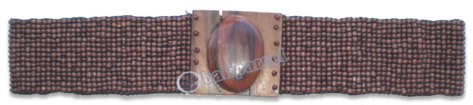 Belt, Handmade From Glassbeads