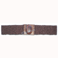 Belt, Handmade From Glassbeads