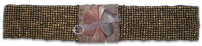 Belt, Handmade From Glassbeads