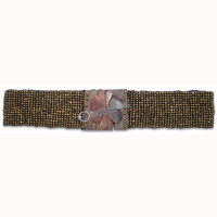 Belt, Handmade From Glassbeads