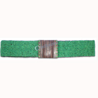 Belt, Handmade From Glassbeads