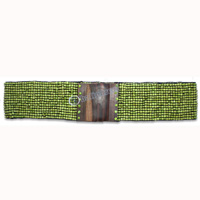 Belt, Handmade From Glassbeads