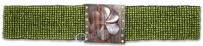 Belt, Handmade From Glassbeads