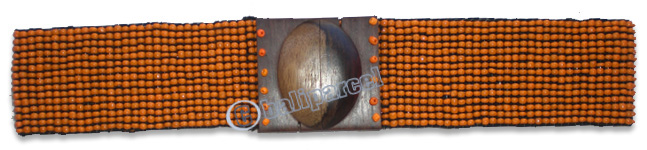 Belt, Handmade From Glassbeads