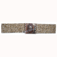 Belt, Handmade From Glassbeads