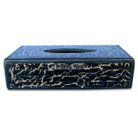 Tissue Holder, Handmade From Mosaic Glass 