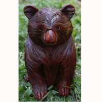 Wooden Koala, Hand Carved From Suar Wood