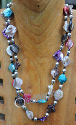 Necklace, Made From Shell And Beads