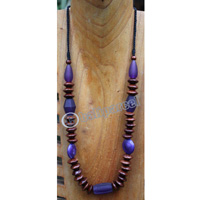 Necklace, Made From Resin Witn Sono Wood
