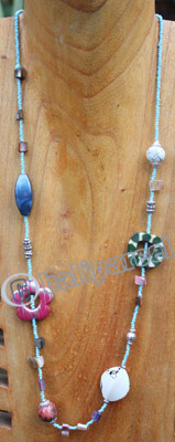Necklace, Made From Resin With Shell