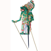 Leather Puppet, Bali Hindu Mythical Figure : Sanghyang Baruna