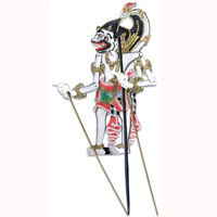 Leather Puppet, Bali Hindu Mythical Figure: Hanuman