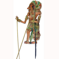 Leather Puppet, Bali Hindu Mythical Figure: Jaya Drata