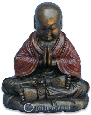 Buddha Meditating Statue, Handmade From Fiberglass
