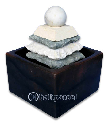 Water Fountain, Handmade From Stone