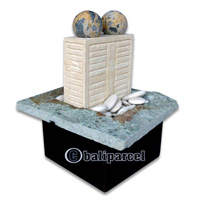 Water Fountain, Handmade From Stone