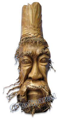 Bamboo Vase, Handmade From Bamboo Root