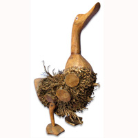 Bamboo Duck, Handmade From Bamboo Root