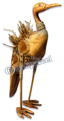 Bamboo Bird, Handmade From Bamboo Root