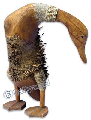 Bamboo Duck, Handmade From Bamboo Root