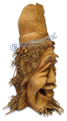 Bamboo Vase, Handmade From Bamboo Root