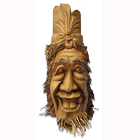 Bamboo Vase, Handmade From Bamboo Root