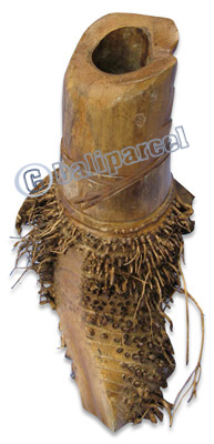 Bamboo Vase, Handmade From Bamboo Root
