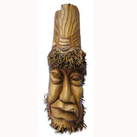Bamboo Vase, Handmade From Bamboo Root
