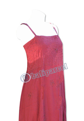 Long Dress, Made From Rayon