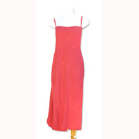 Long Dress, Made From Rayon