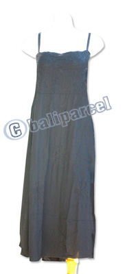 Long Dress, Made From Rayon